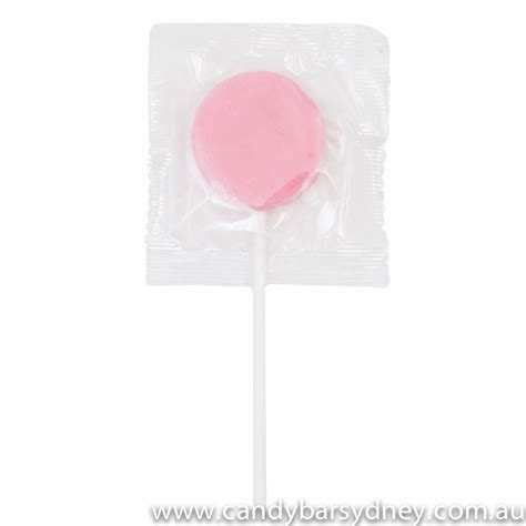 Pink Bulk Lollipops 1kg Candy Bar Sydney