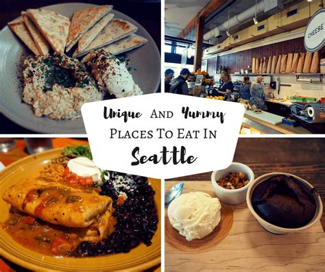 Unique And Yummy Places To Eat In Seattle, Washington | Buddy The