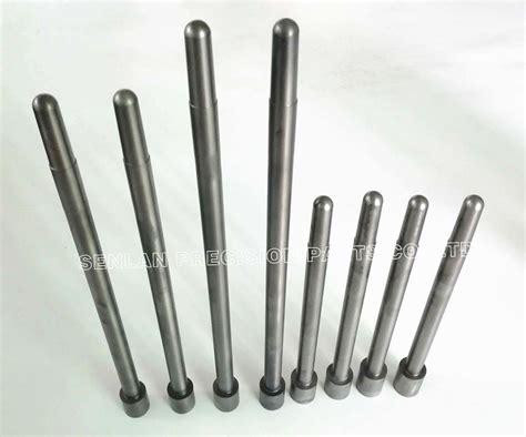 Nitriding Die Casting Mold Parts Jet Cooling Core Pins 001mm Concentricity