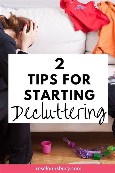 How To Start Decluttering Your Home 2 Actionable Tips Rose Lounsbury