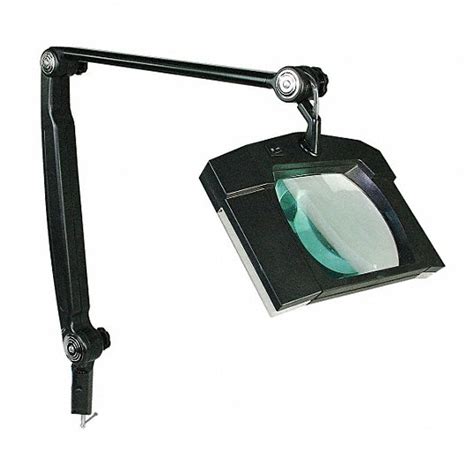 Lumapro Wide Angle Magnifier Light 34 In Arm Length 175x Black