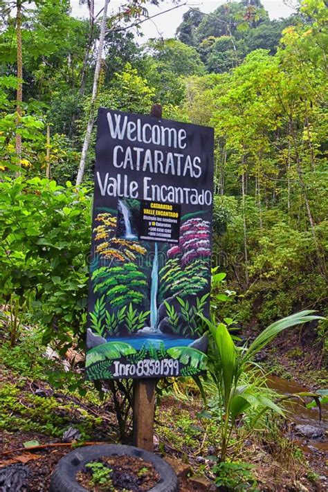 Waterfall Jaco Costa Rica Trail Views Catarastas Valle Encantado