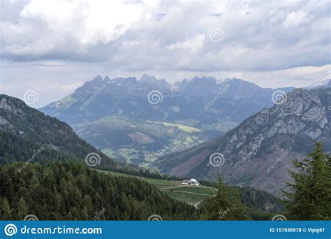 Alpe Lusia Dolomites Alps Italy Beautiful Mountain
