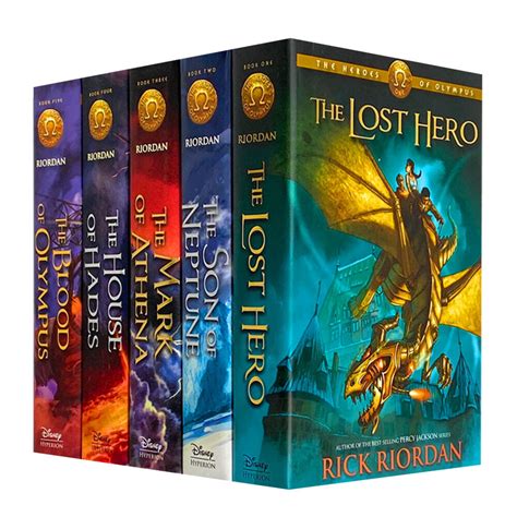 The Heroes Of Olympus Collection Books Set Collection By Rick Riordan