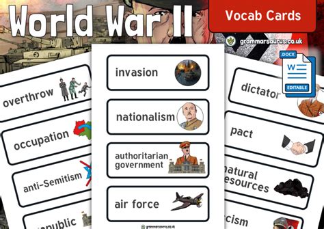 World War Two Page 3 Of 4 Grammarsaurus