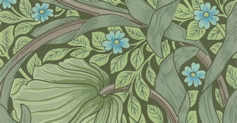 Sample With Forget Me Nots By William Morris Art Print Wall Art