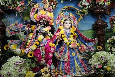 Sri Sri Radha Madhavas Beautiful Darshan On Occasion Of Janmastami