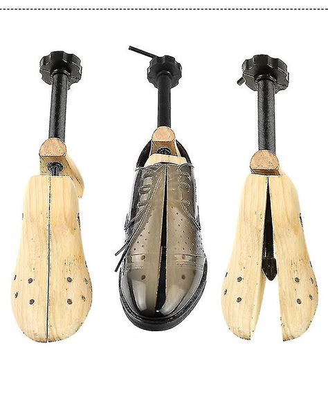 1 Pair Wooden Shoe Stretchers 2 Way Shoe Tree Shaper Rack Boots Shoe