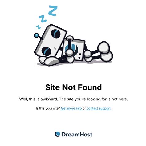 Site Not Found Dreamhost Knowledge Base
