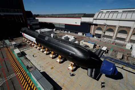France Launches Suffren New Nuclear Attack Submarine Of Barracuda Class