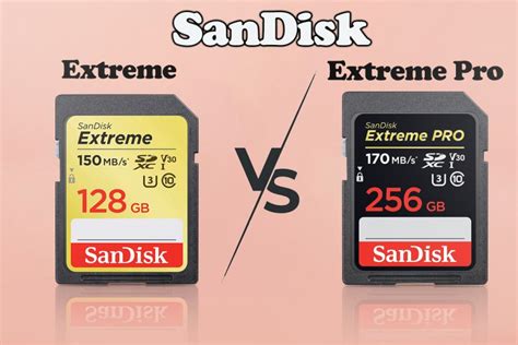 Sandisk Extreme Vs Extreme Pro Which One Cameragurus