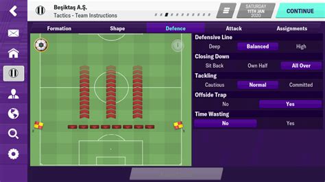 An example of a negative mixed fraction: Attacking 4-2-3-1 with high possesion - Football Manager ...