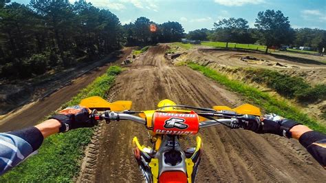 Amazing Motocross Track In The Woods Youtube