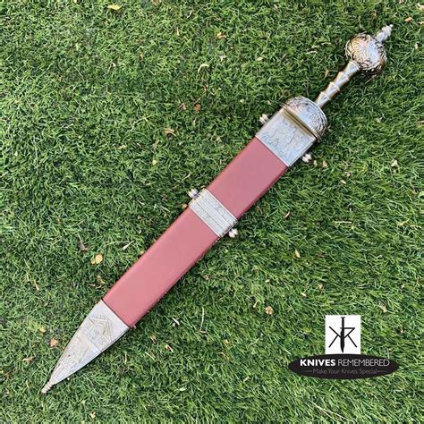 Roman Maximus Gladius Gladiator Sword With Scabbard Custom Engraved