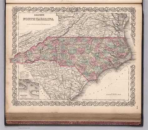 North Carolina David Rumsey Historical Map Collection