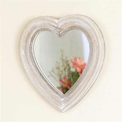 Decorative Heart Shaped Wall Mirror By Dibor