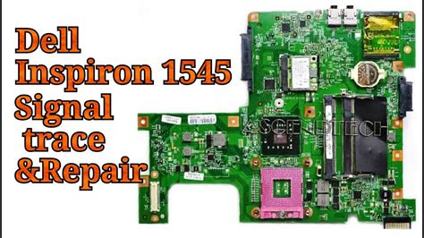 Dell Inspiron 1545 No Display Repairs 5v Run Missing Fix With Jumper