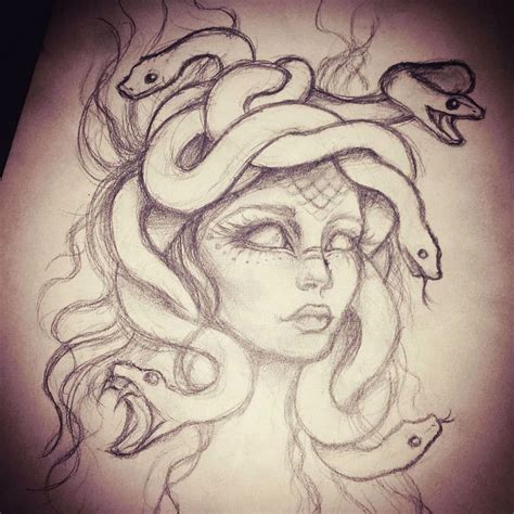 Medusa Tattoo Stencil Tyredmost