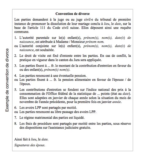 Madame, monsieur, je, soussigné(e) madame, monsieur prénom nom, né(e) le date de naissance à lieu de naissance. Divorce suisse | .ch