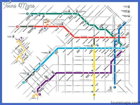 Argentina Metro Map