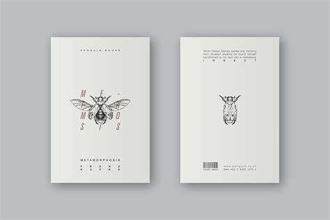 Metamorphosis Franz Kafka Book Covers Series On Behance
