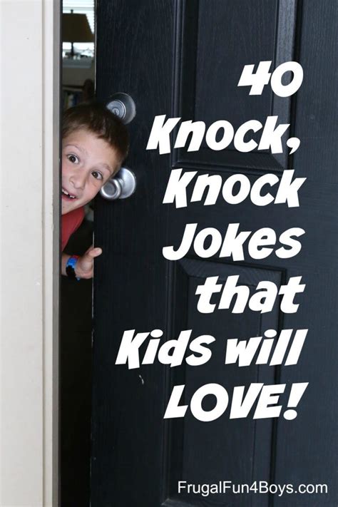 50 Hilarious Knock Knock Jokes For Kids Artofit