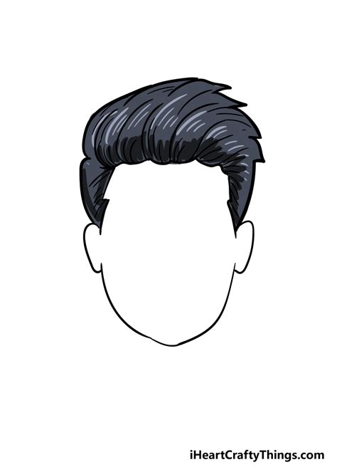 How To Draw Easy Boy Hair For Beginners Yazzie Sholebabluch