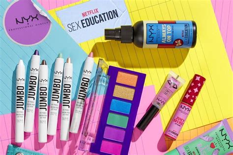 Nyx Cosmetics Launches Cool Limited Edition Sex Education Makeup Collection Bullfrag