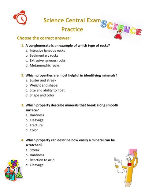 Science Grade 5 Term 3 Practice Exam Worksheet Live Worksheets