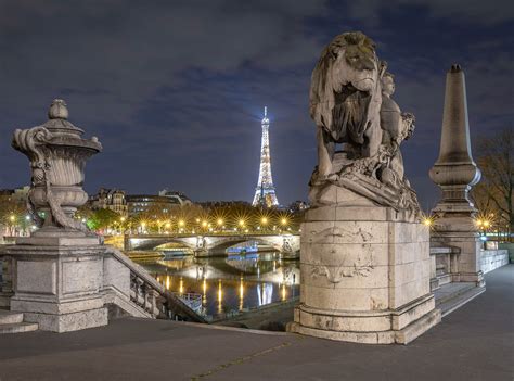 Pont Alexandre Iii France Spans The Seine River Widely Regarded As