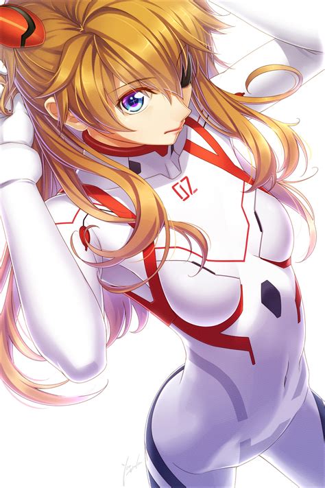 souryuu asuka langley neon genesis evangelion mobile wallpaper by youharuka 3258961