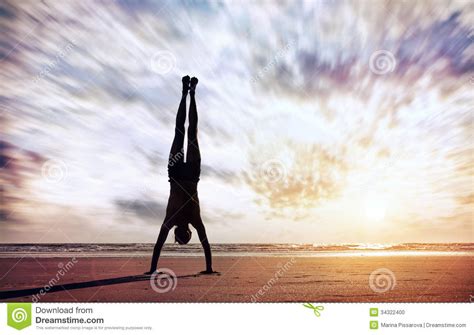 Handstand Stock Photography 244676