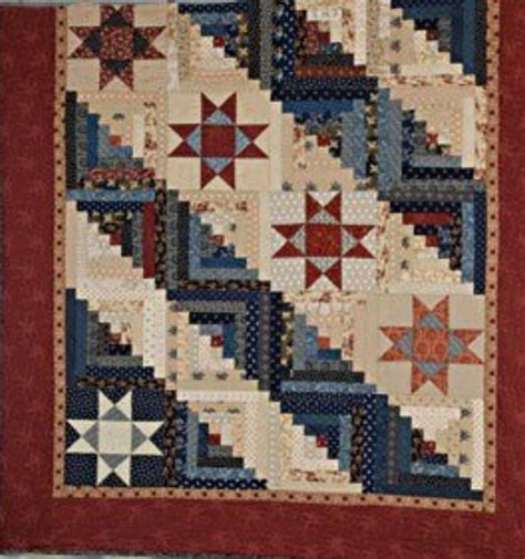 Log cabin quilt patterns free. Log Cabin Quilt | Karen The Quilter | Quilts, Log cabin ...