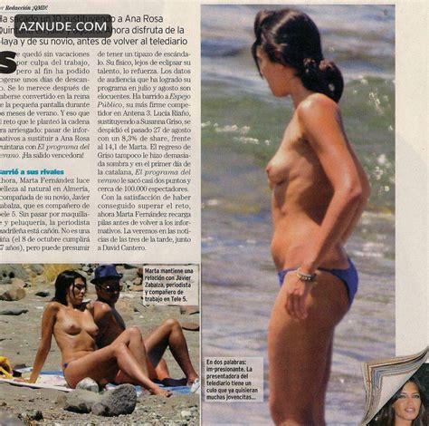 Marta Fernandez Vazquez Sexy Seen Topless At The Beach Aznude