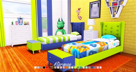 Onyx Sims Bedroom Set Kids Bed Frames Sims 4 Cc Furniture