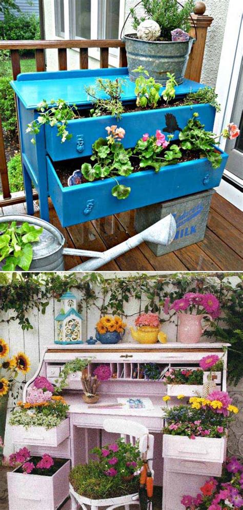 Awesome Old Furniture Repurposing Ideas for Your Yard and Garden - Amazing DIY, Interior & Home ...