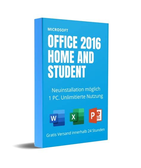 Microsoft Office 2016 Home And Student Retail Lifetime Kaufen