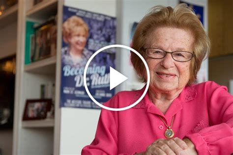 At Home With Dr Ruth The New York Times