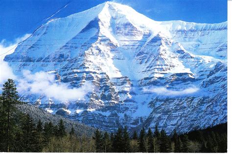 Gems World Postcards Salvador Torun And Mount Robson