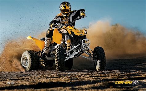 Can Am Ds 450 Atv Quad Offroad Motorbike Bike Dirtbike Poster G
