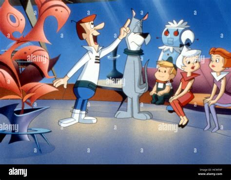 Jetsons The Movie George Jetson Astro Rosey The Robot Elroy Jetson Judy Jetson Jane