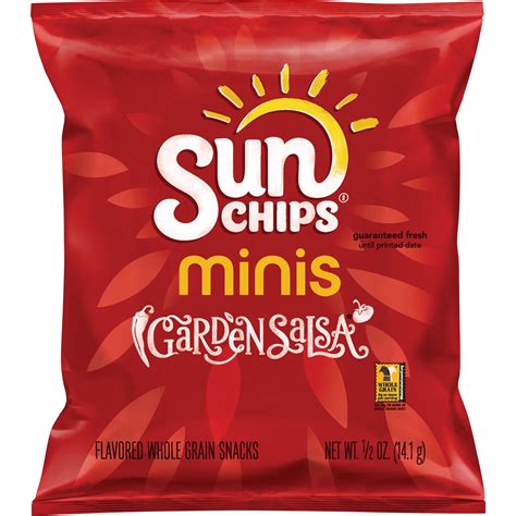 Sunchips Minis Garden Salsa Flavored Whole Grain Snacks Smartlabel™