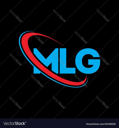 Mlg Logo Letter Letter Logo Design Royalty Free Vector Image
