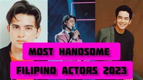 Top 10 The Most Handsome Filipino Actors 2023 Daniel Padilla James