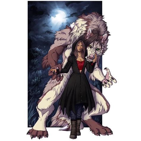 Fullbody Commission Mayhart Commission Werewolf Wolfgirl
