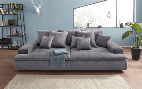 Silhouette sofa high backed 2 seater mono. Nova Via Big-Sofa mit flexibler Ratenzahlung ♥ | Quelle.at