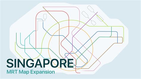 Map Of Singapore MRT Expansion