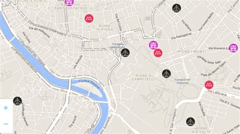 La Mappa Interattiva Delle Location Per Un Matrimonio A Roma