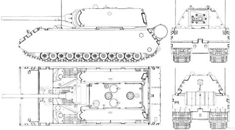 World War Ii German Super Tank Panzer Viii Maus