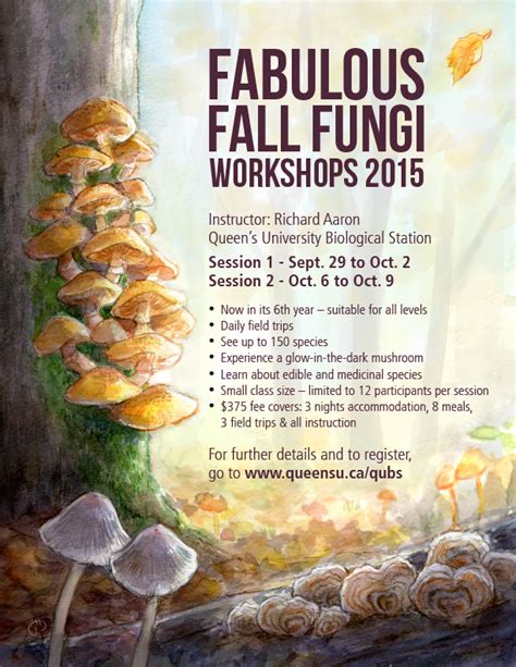 Fabulous Fall Fungi 2015 Macnamara Field Naturalists Club